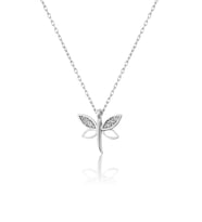 925 Ayar Gümüş Papatya Silver Minimal Şık Yusufçuk Kolye.rose.gold.rodaj Renk Seçeneğiyle