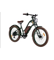 Citycoco Vacay Orta Motor 500W Bisiklet ( CC01617, HAKİ-SİYAH )