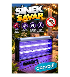 10W UV Işıklı Elektrikli Sinek Savar Lamba – Ev, Balkon ve Mutfak Kullanımı