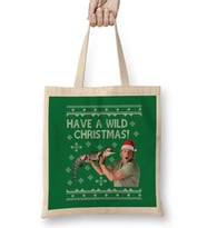 Steve Irwin Have A Wild Christmas Bez Çanta Uzun Saplı