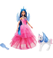 Barbie Mavi Saçlı Prenses Bebek, Oyuncak (Çok Renkli)