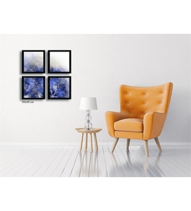 Çerçeveli Doku Efektli Tablo Seti 65x65 cm