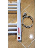 Elektrikli Havlupan Beyaz 50X100 cm 350 WATT 55c Termostatlı Hizmetterm