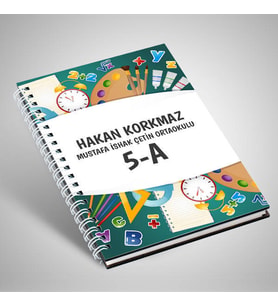 Öğrenci Temalı Hediyelik Defter