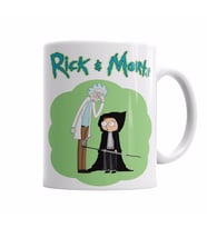 Rick & Morte Kupa Bardak Porselen