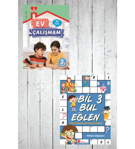 3.Sınıf Ev Çalışmalarım+ Bil Bul Eğlen (Karışık)