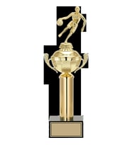 ODAK KUPA - Figürlü Kupalar - Basketbol Kadın Figürlü Kupalar FG-048 B - 40 cm