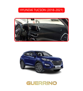 HYUNDAİ TUCSON 2018-2021TORPİDO KORUMA HALISI KIRMIZI KENAR