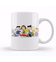 Snoopy And Friend Funny Kupa Bardak Porselen
