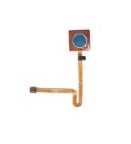 LG Q60 Orta Tuş Parmak İzi Okuyucu Tuş Flex (Mavi)