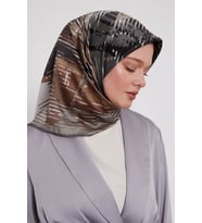 Levidor Kristal Eşarp D1 Siyah Nefti