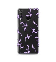 Huawei P30 Lite Uyumlu Baskılı Yumuşak Silikon Şeffaf Telefon Kılıfı