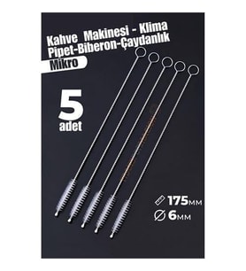 ModaCar Mikro Fırça Klima Biberon Pipet Fırçası 5 Adet