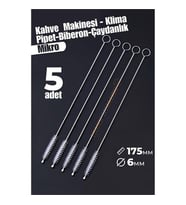 ModaCar Mikro Fırça Klima Biberon Pipet Fırçası 5 Adet