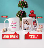 Anasınıfı Öğretmenine Hediye Anasınıfı Öğretmeni Kupa Bardak Fotoğraflı