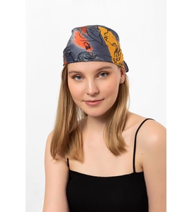 Yaprak Desen Fular Bandana (Karışık)