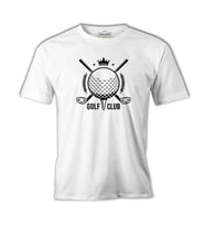 Golf Kulübü - Golf Club Beyaz Erkek Tshirt