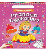 Boyama Çantam - Prenses Kıyafetleri