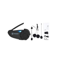 Motosiklet Suya Dayanıklı MP3 Ve Radyo Dinleme Bluetooth 5.0 Bağlantılı Motor Intercom