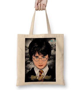 Harry Potter Bez Çanta Uzun Saplı