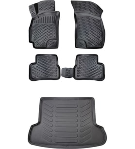 Rizline Hyundai Accent Admire 3D Havuzlu Paspas 2000-2005 + Bagaj Havuzu