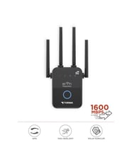 Wifi Router Çift Bant 1600Mbps 4 Anten Yüksek Hızlı AC35Q Siyah