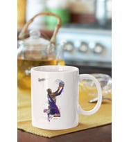 Kobe Bryant Baskılı Porselen Kupa Bardak