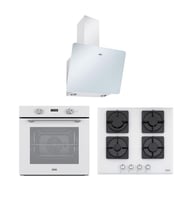 Franke Ankastre Set (FPJ 615 WH A Davlumbaz - FHNS 604 WH Ocak - FMA 86 WH Fırın)