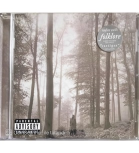 (Müzik CD sidir - Plak Değildir) CD Taylor Swift Folklore CD