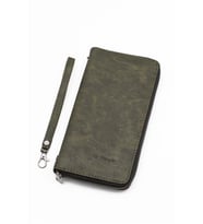 Filayer Unisex Telefon Bölmeli Vegan Deri Cüzdan