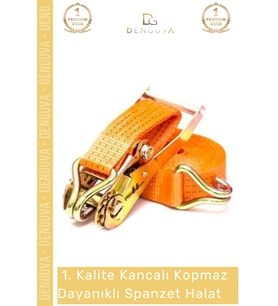 #ÇelikHalat Kancalı Dayanıklı Yük Sabitleme Yüksek Kalite Kopmaz Profesyonel Çelik 10 Metre Spanzet