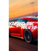 Kafana Sık Açılırsın 20x5,5 Jdm Yazı Araba-motosiklet Cam Etiket Sticker Beyaz Renk
