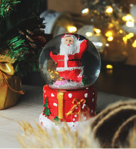 Yılbaşı Mini Noel Baba Kar Küresi