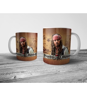 Pixxa Karayip Korsanları - Pirates of the Caribbean Kupa Bardak Model 1