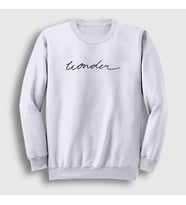 Presmono Unisex Beyaz Wonder V2 Shawn Mendes Sweatshirt 231671tt (Beyaz)