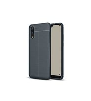 Huawei P20 Uyumlu Kılıf Zore Niss Silikon Kapak (Lacivert)