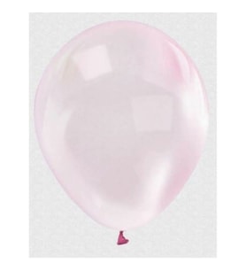BALON EKSTRA ŞEFFAF PEMBE Ruby 100 Adet-