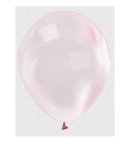 BALON EKSTRA ŞEFFAF PEMBE Ruby 100 Adet-