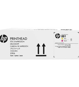 Tonersepeti Hp 881 CR327A Sarı-Kırmızı Lateks Baskı Kafası