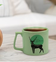 BK Gift Kişiye Özel İsimli Pastel Yeşil Middle Kupa Bardak, Arkadaşa Hediye, Ev Hediyesi, Doğum Günü Hediyesi, Ofis Hediyesi-2