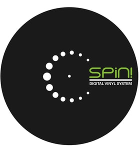 Reloop 08 0004 Slipmat Spin! Scratch Dj'leri İçin Plak Keçesi  Yüksek Kalite Özel Tasarım Kaydırmaz Keçe