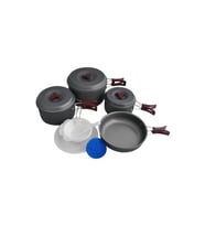 Freecamp Anodize Alüminyum Kazanlı Yemek Seti C565-HA (Çok Renkli)
