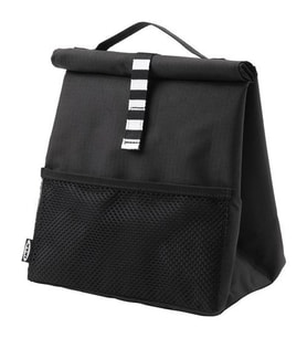Yemek Çantası Siyah 22x17x35 cm MeridyenDukkan Asılabilir Yemek Çantası Maks.5 kg