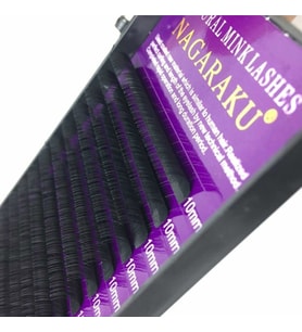 NAGARAKU İPEK KİRPİK D KIVRIM 0,10 KALINLIK - 9 MM UZUNLUK