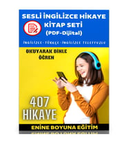 Sesli İngilizce Hikaye Kitap Seti (407 Sesli Hikaye)
