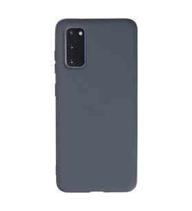 Samsung Galaxy S20 Kılıf Nano içi Kadife Silikon - Gri