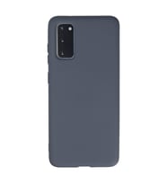 Samsung Galaxy S20 Kılıf Nano içi Kadife Silikon - Gri