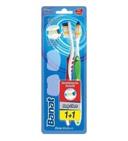 Banat Deep Clean 1+1 Orta Diş Fırçası Derinlemesine Temizlik