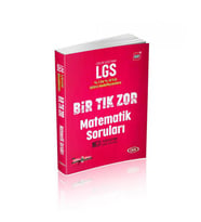 Data Yayınları 8. Sınıf Lgs Matematik Bir Tık Zor Sorular