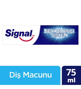 Signal Beyazlatıcı Sistem Macun 75 Ml